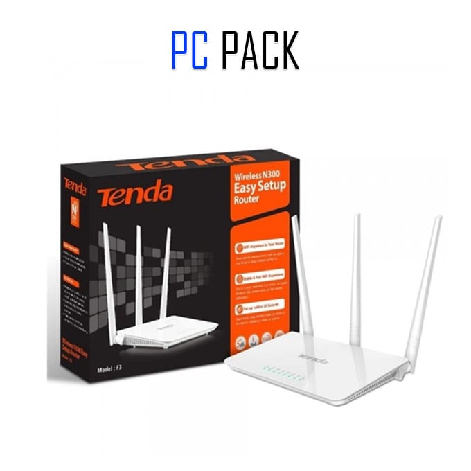 Tenda N300 F3 Routeur Point d'accés Wi-FI sans Fil